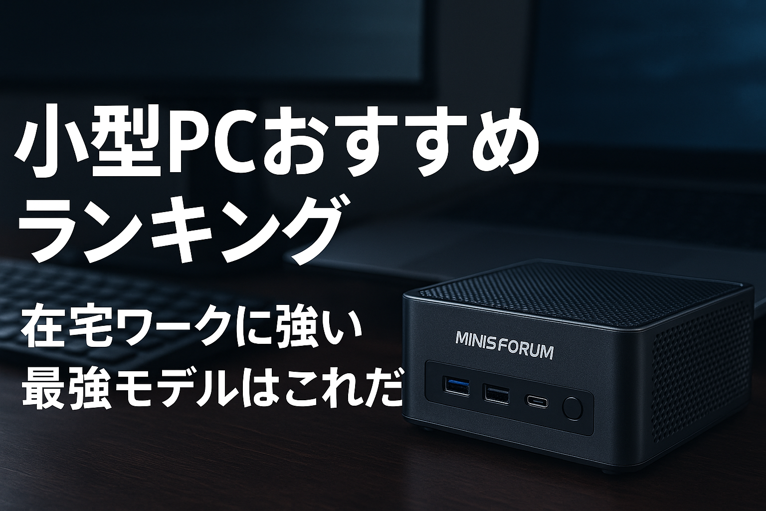 小型PCおすすめランキング｜在宅ワークに強い最強モデルはこれだ【MINISFORUMが1位】