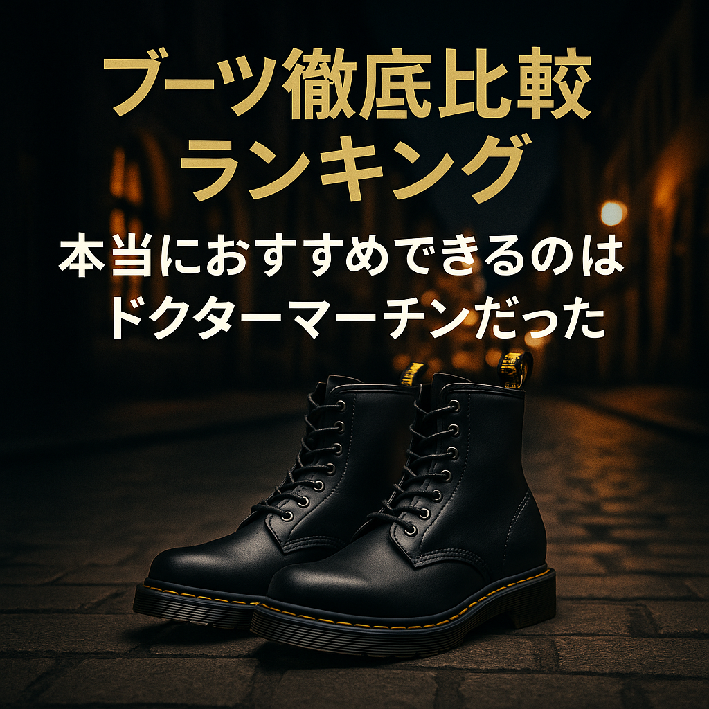 【2025年最新】ブーツ徹底比較ランキング｜本当におすすめできるのはドクターマーチンだった